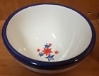 Fireworks Fruit Bowl Red White Blue Starts Excellent
