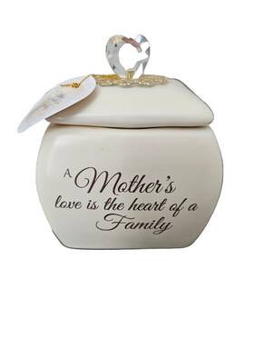 Mtwtd3428g Flowers Mom Mothers Love Ceramic Bowl- Jewelry-candy-makeup Holder