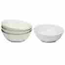 Fn900-421 Red Vanilla Classic White Bowls Set Of 4