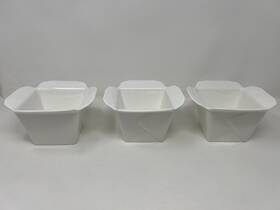 Fortessa 646292218985 Fortaluxe Food Truck Chic Small 3 Take Out Boxes 4 Inch X3