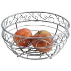 97886 Fruit Interdesign Silver Bowl 24.99 Nwt Twigz