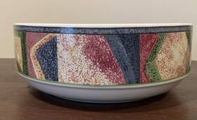200-01-0332 Furio Home Madrid 9 Inch Vegetable Serving Bowl Indonesia H097/52