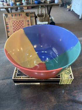 M-815-ce G.e.t. Enterprises Get Melamine Diamond Celebration Restaurant Serving Salad Bowl 5 Quart