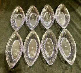 Icm27 G.e.t Set Lot Of 8 Clear Plastic Banana Split Ice Cream Boat Bowl Reusable
