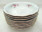 20929 Germany Gold Bowls Trim Floral Bavaria Dinner Edelstein 9 Vintage