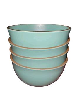 136603.04 Gibson Home Melamine Cereal Bowl Set - 4 Piece 6.1 Inch