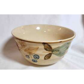Wb14 Gibson Usa Stoneware Ocean Fruit Soup Bowl Replacement 6-1/8 Inch Pattern