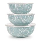 Gl54 Golden Rabbit Enamelware Mixing Bowl Set Of Sea 619199540459
