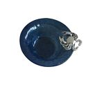 104085 Glass Bowl Bar Kitchen Mud Classic Crab Dining Pie Blue