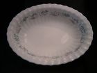 H4959 Glen Vegetable Doulton Bowl Pink Oval Royal Auldyn Flowers Leaves Pattern