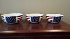 Golden Rabbit Enamelware Stars And Stripes Mixing Bowls 3 619119549418