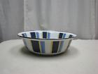 Golden Rabbit New Blue White Enamelware 4 Qt Serving Bowl Basin 13.5 619119032668