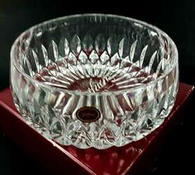 C164 Gorham D.8 Althea Crystal Bowl Style No. Inch Complete In Original Box Germany