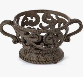 Gracious Goods B004z0se40 The Gg Collection Acanthus Ceramic Serving Bowl 10-holders