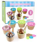 Grc0124b Greenco Set Of Vibrant Colors Ice Cream Bowls 646437677479