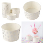 Gunln Ice Cream Sundae Cups Pc Disposable Paper 843128148694