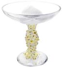 24-karat Hand-painted 14.65 " Abundance 14.88 Lalique Bowl Gold 1118210