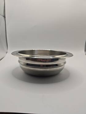 850-011416 Heavy Duty Round Bowl 7 In Stainless Steel