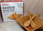Sb01273 Home Bowl Basics Salad Utensils Bamboo Serving