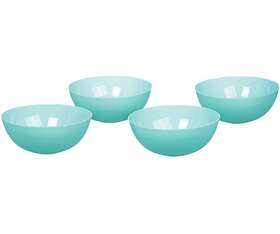 Dd43710892102e42l2308m23235 Homeneeds Blue Cereal Bowls 4 Pack 6 Inch Wide Bpa-free Reusable Free Shipping