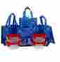 Hpr139906 Lock 4-unit Bowl Set W Blue Snowman Gift Bags