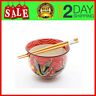 Hsrb-crnred Happy Sales Japanese Ramen Udon Noodle Bowl With 817933022173