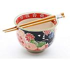 Hsrbspgd Bowls Japanese Ramen Udon Noodle With Chopsticks 817933021626