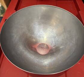 200.572.55 Ikea Blanda Blank Serving Bowl Stainless Steel 8 Inch Used In Good Conditions