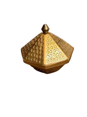 605.420.33 Ikea Gokv Lla Ramad N Collection Gold Tone Aluminum Serving Bowl/lid