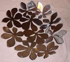 Ikea Large Chrome Fruit Bowl Open Flowers Monika Mulder Stockholm