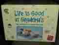 0399151 Item 37891 Russ Make Someone Happy New Life Is Good At Grandmas 2 Pc Ceramic Ice Cream Bowl Set By 039915378911