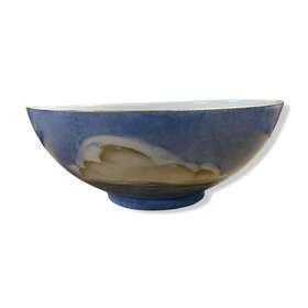 Mdg-cb08 Jonathan Hansen 210 X Marie Daage Blue Ciels Bleus Small Serving Bowl
