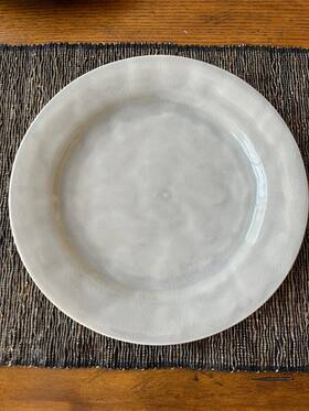 Juliska 815261024081 Puro Mist Grey Crackle Salad Plate Set Of Four