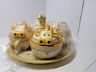 K36642 Old World Cow House Coffee Coop Mug Soup Bowl Tray