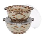 K39859 Mixing Bowls Covers Nesting Qt New