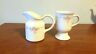 K42594590 Pfaltzgraff Remembrance Footed Mug Cream Pitcher Rare Usa