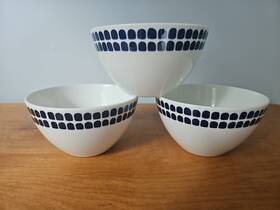 Kate Spade New York 882864484970 Lenox Charlotte Street North Navy 5.7 Inch Soup/cereal Bowl
