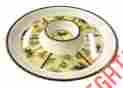 Keller Charles Tropical Palm Tree Chip And Dip Melamine Platter 0709527415631