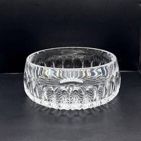 Csh4 Kingsbury Gorham Collection Full Lead Crystal 8 Inch Round Bowl