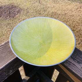 Cki-a24000g Kohl S Vintage 1990s Green Large Serving Bowl Enameled Aluminum Nautical