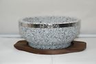 Krstb10000 Koreartstory Stone Bowls Set Of Wood Bases Have 689549905351