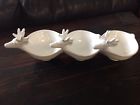La Jolie Muse Caribou White Ceramic Snack Holder Trio