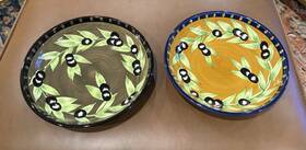 M2a20 Laurie Gates Set Of 2 Olive Ware By 9.75 Inch Pasta Bowls