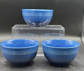 Le Creuset 630870159104 Berry Cereal Bowls 12 Oz. Ombr Marseille Blue Set Of 3