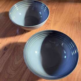 Le Creuset 843251141005 New Set Of 2 Flint Cereal Bowls