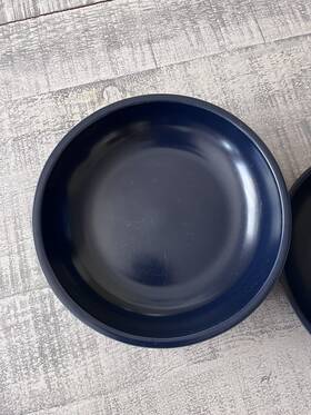 Le Creuset 843251162871 Stoneware Set Of 4 Pasta Bowls 8.5 Inch Navy Blue