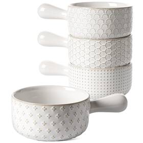 Bw039 Le Tauci French Onion Soup Bowls 18 Ounce With Handles For Chili Beef Ste