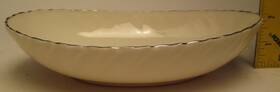 D517 Lenox #d517 Weatherly Oval Serving Bowl Holds 16 Oz 8 Inch Long Retired 1959-86