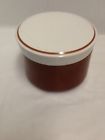 D5850 Light Lively Brown Beige Bowl Lid Sugar Mikasa
