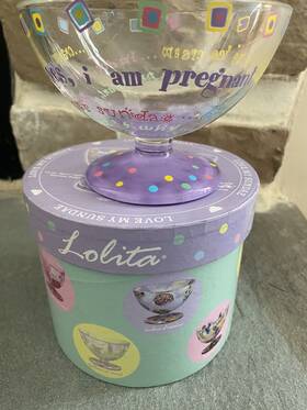 Lolita 704519692182 Love My Sundae Inch Eating For Two Ice Cream Bowl